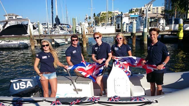 The British Youth Sailing Team at the RS:X Youth Worlds. © RYA http://www.rya.org.uk